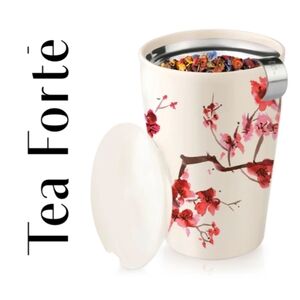 Tea Forte KATI® Steeping Cup & Infuser, Cherry Blossom Pattern